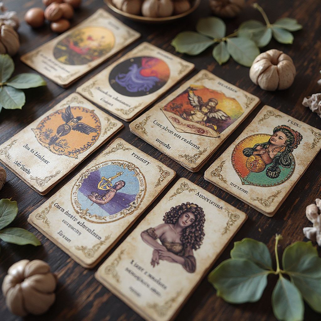 Set de carduri pentru ancorare